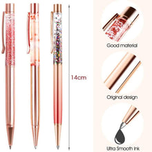 Load image into Gallery viewer, 5-Piece: Bling Dynamic Liquid Ballpoint Pens

