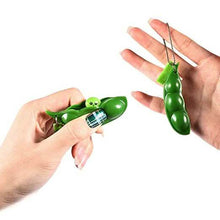 Load image into Gallery viewer, 5-Piece: Edamame Keychain Squeeze Toy
