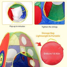 Load image into Gallery viewer, 5-Piece: Pop Up Playhouse Kids Ball Pit Tents

