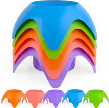 Load image into Gallery viewer, 5-Piece: Seaside Plastic Beach Cup Holder

