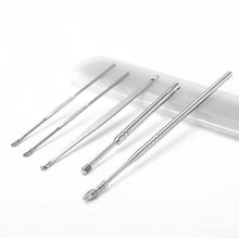 Load image into Gallery viewer, 5-Piece: Stainless Steel Earpick Set
