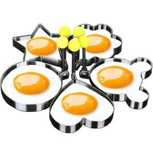 Load image into Gallery viewer, 5-Pieces Set: Fried Egg Mold Pancake Rings Shaped
