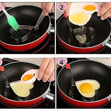 Load image into Gallery viewer, 5-Pieces Set: Fried Egg Mold Pancake Rings Shaped
