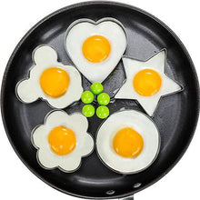 Load image into Gallery viewer, 5-Pieces Set: Fried Egg Mold Pancake Rings Shaped
