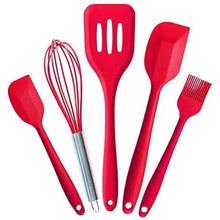 Load image into Gallery viewer, 5-Pieces: Silicone Cooking Utensils Sets
