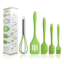 Load image into Gallery viewer, 5-Pieces: Silicone Cooking Utensils Sets

