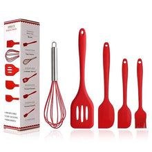 Load image into Gallery viewer, 5-Pieces: Silicone Cooking Utensils Sets
