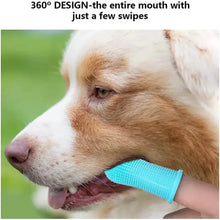 Load image into Gallery viewer, 5-Pieces: Super Soft Pet Finger Toothbrush Teeth Cleaning Silicone Tooth Brush
