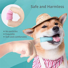 Load image into Gallery viewer, 5-Pieces: Super Soft Pet Finger Toothbrush Teeth Cleaning Silicone Tooth Brush
