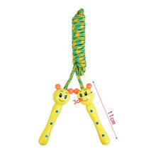 Load image into Gallery viewer, 5 Styles Kids Jump Ropes Wood Handle Sport Bodybuilding Fitness Lovely Skipping Ropes Wood Handle Children Adjustable Cotton Skipping Rope With Wooden Handle For Boys And Girls
