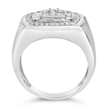 Load image into Gallery viewer, 14K White Gold Men's 1 CTTW Diamond Band Ring
