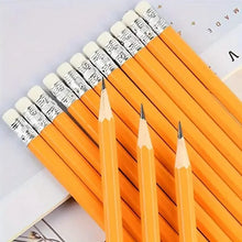 Load image into Gallery viewer, 50-Pieces: 3.5" Hexagonal Golf Pencils - HB Yellow, Pre-Sharpened
