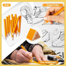 Load image into Gallery viewer, 50-Pieces: 3.5" Hexagonal Golf Pencils - HB Yellow, Pre-Sharpened
