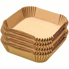 Load image into Gallery viewer, 50-Pieces: Disposable Paper Liners For Air Fryer Suitable For 2 - 8 Quarts
