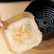 Load image into Gallery viewer, 50-Pieces: Disposable Paper Liners For Air Fryer Suitable For 2 - 8 Quarts
