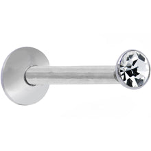 Load image into Gallery viewer, 20G Clear Gem Cartilage Earring Created with Crystals
