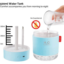 Load image into Gallery viewer, 500ml Cool Mist Portable Mini Humidifier
