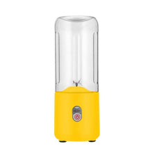 Load image into Gallery viewer, 500Ml Portable Blender 6 Blades Usb Rechargeable Fresh Fruit Juice Mixer Electric Shake Cup Cute Blender Smoothie Ice Crush Cup Electric Juicer Machines Stainless Steel Blade for Smoothies Lemon Orange Lime Fruit USB Rechargeable Mixer
