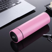 Load image into Gallery viewer, 500ml Stainless Steel Intelligent Insulation Water Bottle Vacuum Bottle Insulation Touch Intelligent Temperature Display  Intelligent Touch Display Temperature 304 Stainless Steel Thermos Water Bottle
