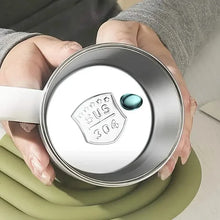 Load image into Gallery viewer, 500ml Water Cup with Cover Sealing Silicone Ring Double-layer Leak-proof Drink Water Handle Stainless Coffee Insulated Cup
