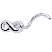 Load image into Gallery viewer, 20G Gleaming Infinity Symbol Nose Screw
