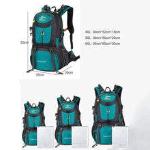 Load image into Gallery viewer, 50L Waterproof Hiking Backpack
