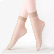 Load image into Gallery viewer, 5/10 Pairs New Summer Velvet Silk Women Socks Pack Cotton Bottom Soft Fashion Ultrathin Breathable Transparent Socks Set

