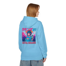 Load image into Gallery viewer, Digital Dreamer Unisex Fleece Hoodie, Cozy Graphic Sweatshirt, Anime Style Hoodie, Perfect Gift for Gamers, Casual Streetwear
