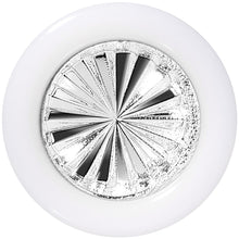 Load image into Gallery viewer, White Acrylic Silver Flashy Tire Rim Saddle Plug 2G to 20mm
