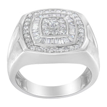 Load image into Gallery viewer, 14K White Gold Men's 1 CTTW Diamond Band Ring
