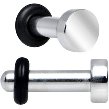 Load image into Gallery viewer, 10G Stainless Steel Single Flare Plug Set
