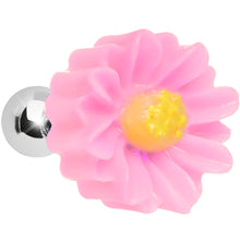 Load image into Gallery viewer, 16G Baby Pink Desert Cactus Flower Cartilage Tragus Earring
