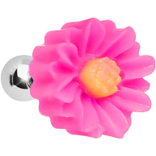 Load image into Gallery viewer, 16G Hot Pink Desert Cactus Flower Cartilage Tragus Earring
