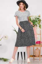 Load image into Gallery viewer, Side Slit Round Neck Sleeveless Midi Summer Dress For Women  – Versatile, Chic, and Timeless Wardrobe Staple with Side Slits and Sleeveless Design for Effortless Style

