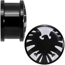 Load image into Gallery viewer, 3/4 Licensed Hawkeye Logo Acrylic Screw Fit Plugs Set
