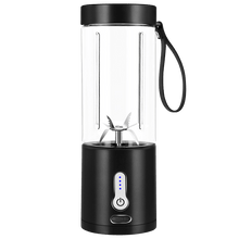 Load image into Gallery viewer, 530ML Electric Juicer Portable Smoothie Blender USB Rechargeable Food Processor Fruit Mixer Machine Mini Juicer Blender Cup Portable Juicer For Travel USB Electric Blender Fruit Smoothie Blender Machine Personal Food Processor Juicer
