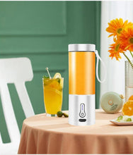 Load image into Gallery viewer, 530ML Electric Juicer Portable Smoothie Blender USB Rechargeable Food Processor Fruit Mixer Machine Mini Juicer Blender Cup Portable Juicer For Travel USB Electric Blender Fruit Smoothie Blender Machine Personal Food Processor Juicer
