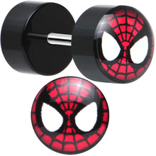 Load image into Gallery viewer, Licensed Spider-Man Acrylic Cheater Plugs Set
