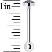 Load image into Gallery viewer, Officially Licensed NFL New Orleans Saints Barbell Tongue Ring
