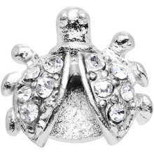 Load image into Gallery viewer, Clear Gem Lovely Ladybug Tragus Cartilage Earring
