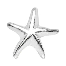 Load image into Gallery viewer, 22G 925 Sterling Silver Ocean Starfish Nose Screw
