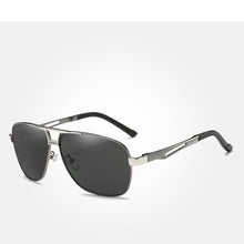 Load image into Gallery viewer, Business Luxury Men Polarized Square Driving Sunglasses Lens Brand Designer Aluminum Classic Frame  Elegant Sunglasses
