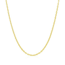 Load image into Gallery viewer, 14k Yellow Gold Round Cable Link Chain 1.5mm
