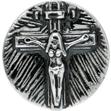 Load image into Gallery viewer, 18mm Stainless Steel Jesus on the Cross Screw Fit Plug
