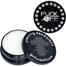 Load image into Gallery viewer, Clear Gem Black Funk-Off Piercing Deodorant
