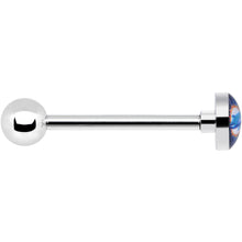Load image into Gallery viewer, Officially Licensed NFL Miami Dolphins Barbell Tongue Ring
