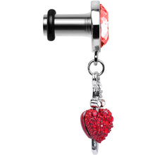 Load image into Gallery viewer, 4G Red Gem Sword and Paved Heart Steel Plug

