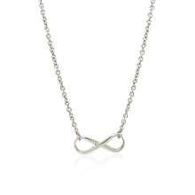 Load image into Gallery viewer, Sterling Silver Infinity Symbol Necklace
