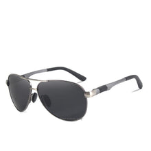 Load image into Gallery viewer, Men 100% Polarized Aluminum Alloy Frame Sunglasses  In Elegant Retro Classic Men's Driving Pilot  Style
