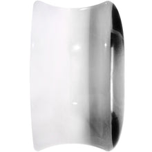 Load image into Gallery viewer, 18mm White Black Acrylic Adoring Heart Saddle Plug
